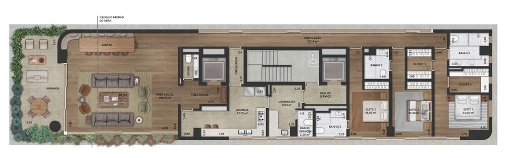 Apartamento, 3 quartos, 277 m² - Foto 15