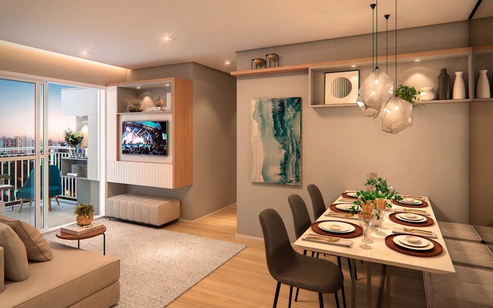 Apartamento, 2 quartos, 57 m² - Foto 2