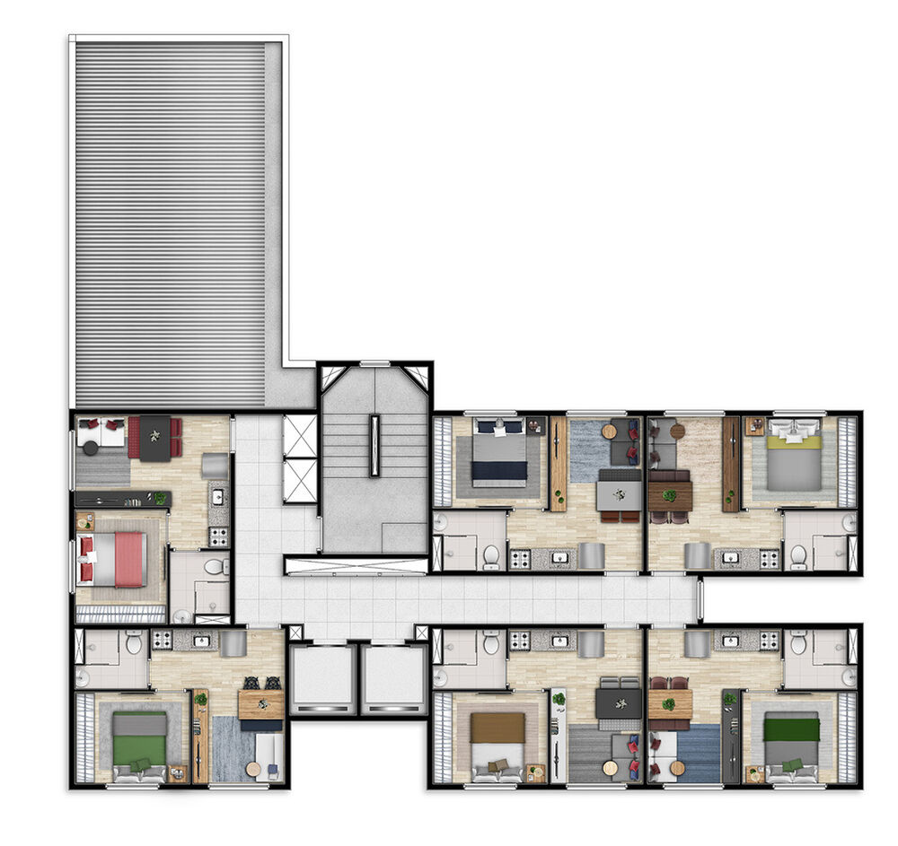 Apartamento, 1 quarto, 25 m² - Foto 10