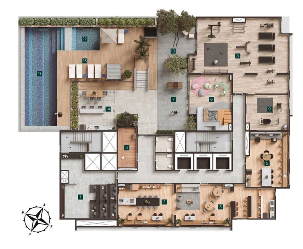 Cobertura à venda com 2 quartos, 75m² - Foto 6