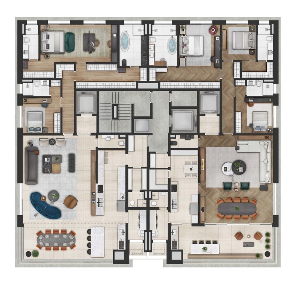 Apartamento, 3 quartos, 230 m² - Foto 9