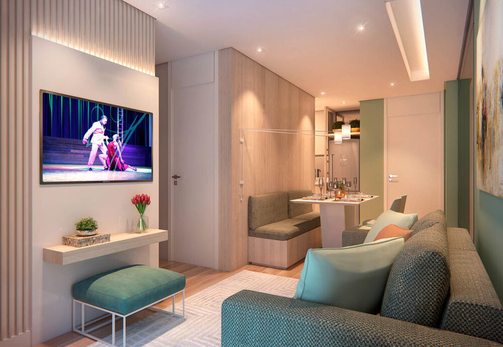 Apartamento à venda com 3 quartos, 59m² - Foto 2