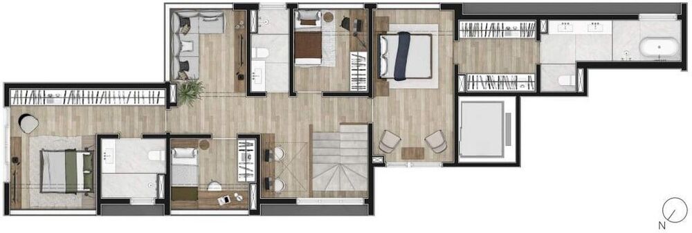 Apartamento, 3 quartos, 194 m² - Foto 11