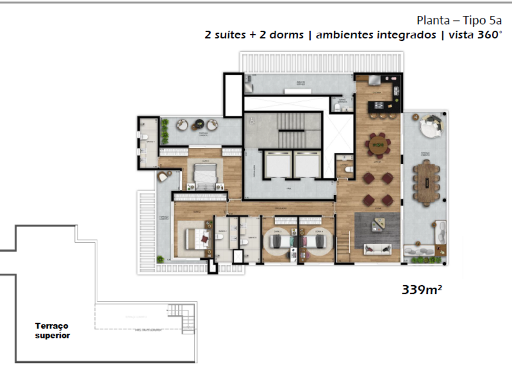Apartamento, 3 quartos, 136 m² - Foto 4