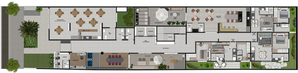 Apartamento, 1 quarto, 33 m² - Foto 21