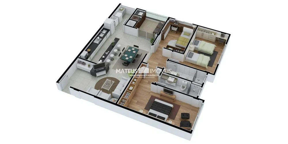 Apartamento, 3 quartos, 127 m² - Foto 12