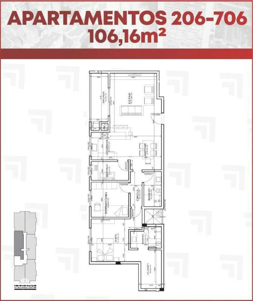 Apartamento, 2 quartos, 106 m² - Foto 4