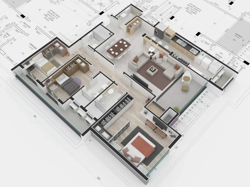 Apartamento, 3 quartos, 139 m² - Foto 12