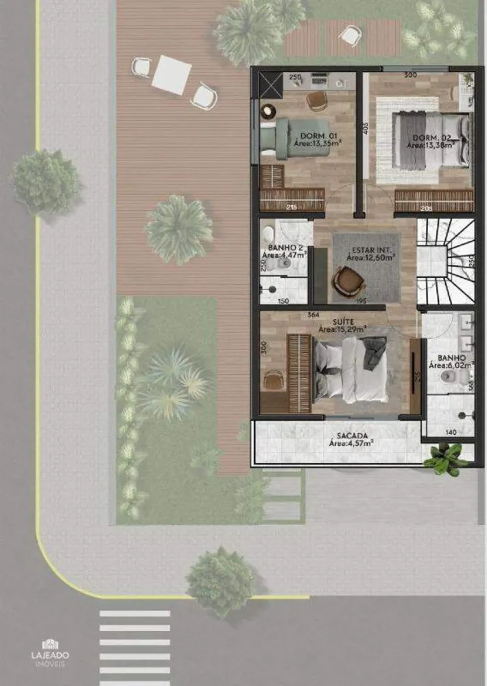 Sobrado, 3 quartos, 137 m² - Foto 6