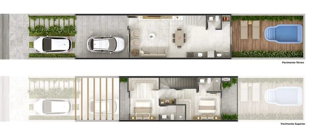 Sobrado, 2 quartos, 110 m² - Foto 2