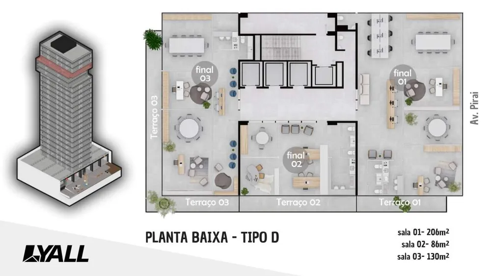 Sala-Conjunto, 62 m² - Foto 8