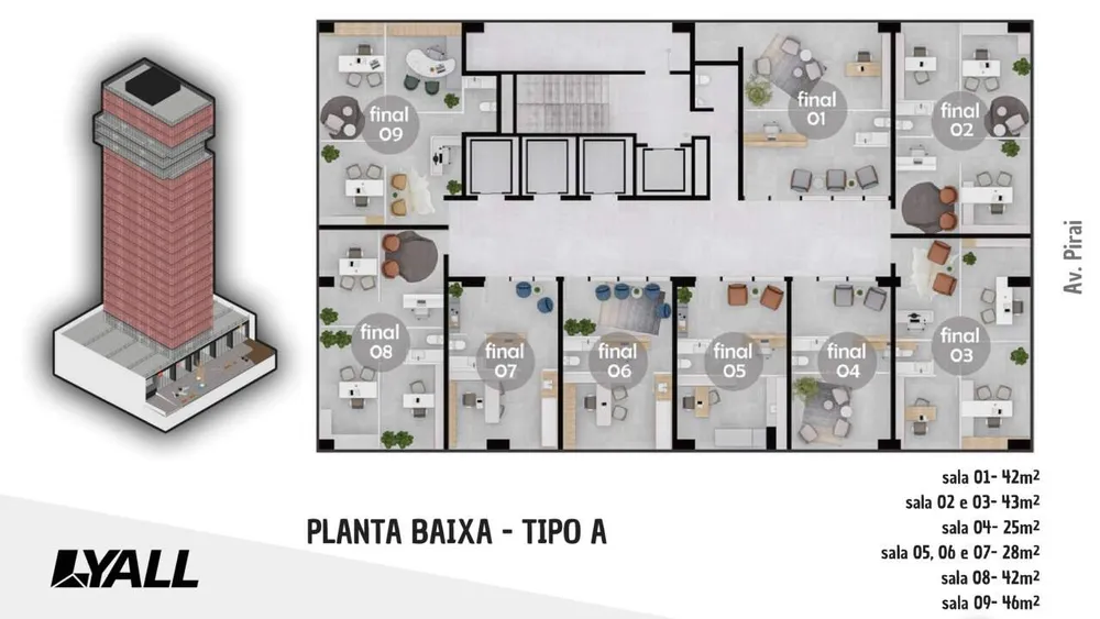 Sala-Conjunto, 62 m² - Foto 5