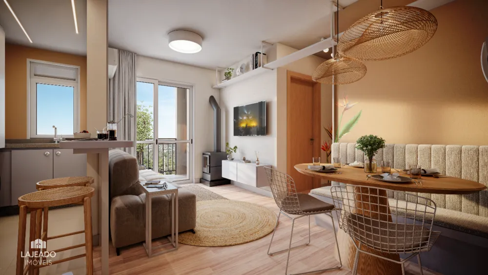 Apartamento, 2 quartos, 50 m² - Foto 2