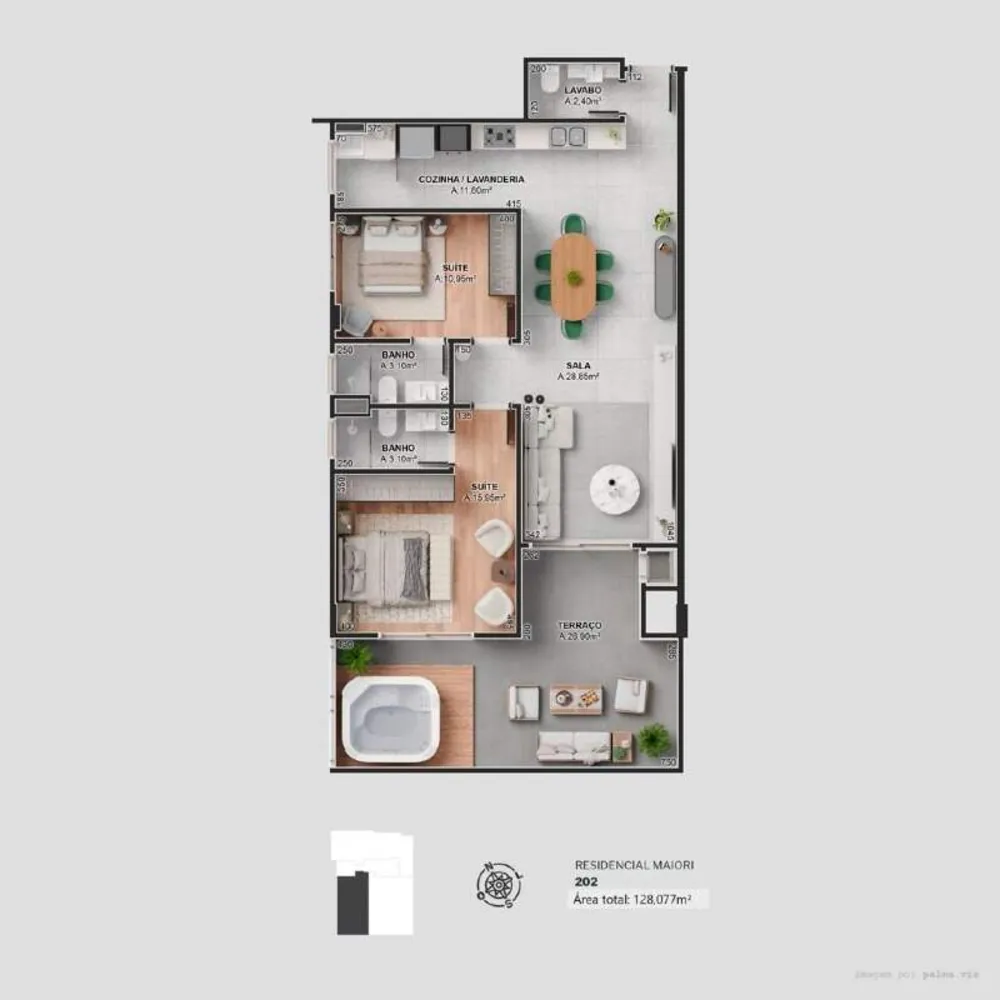 Apartamento, 135 m² - Foto 7