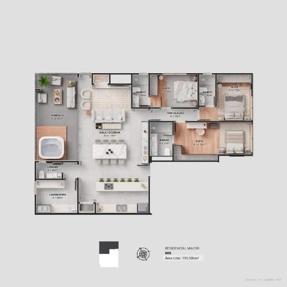 Apartamento, 135 m² - Foto 13