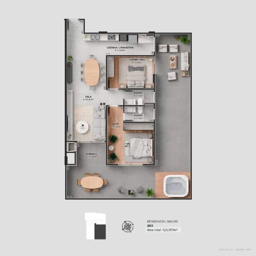Apartamento, 135 m² - Foto 2