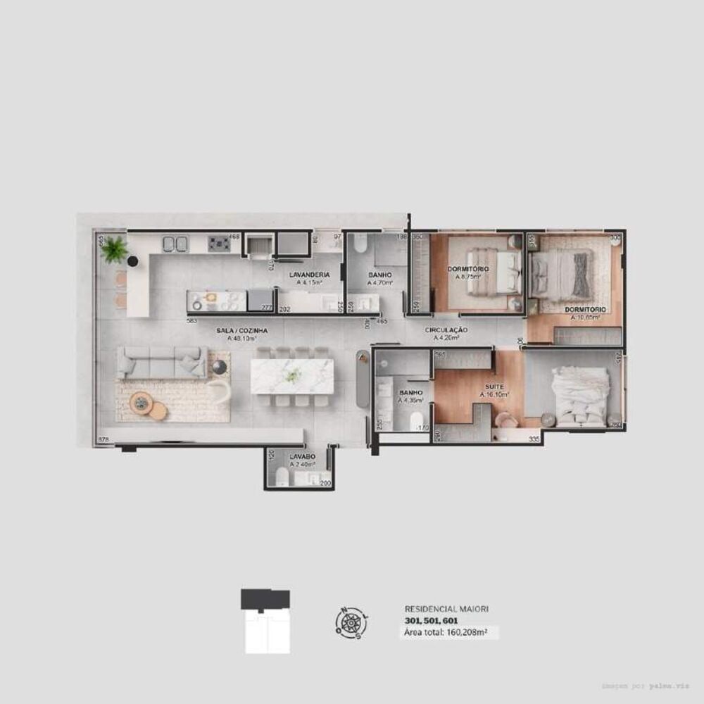 Apartamento à venda, 92m² - Foto 3