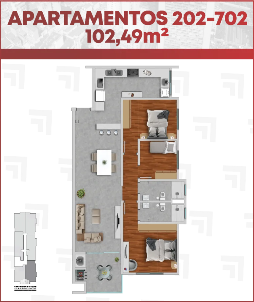 Cobertura, 4 quartos, 217 m² - Foto 6