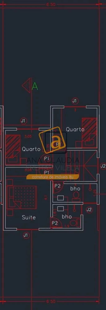 Casa, 3 quartos - Foto 2