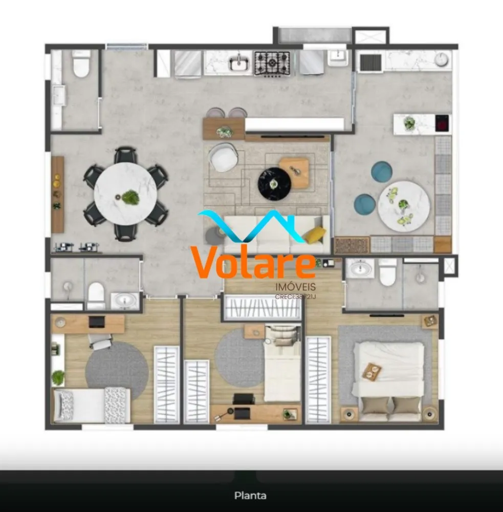 Apartamento, 3 quartos, 87 m² - Foto 7