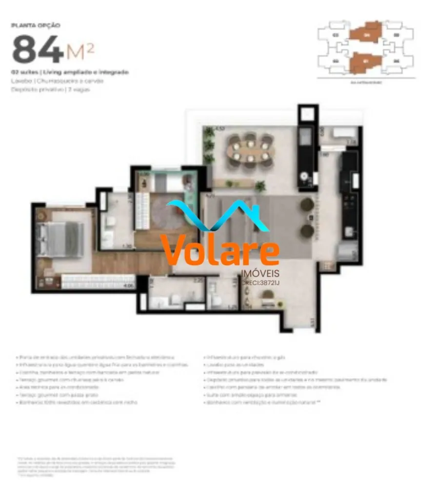 Apartamento, 3 quartos, 84 m² - Foto 11