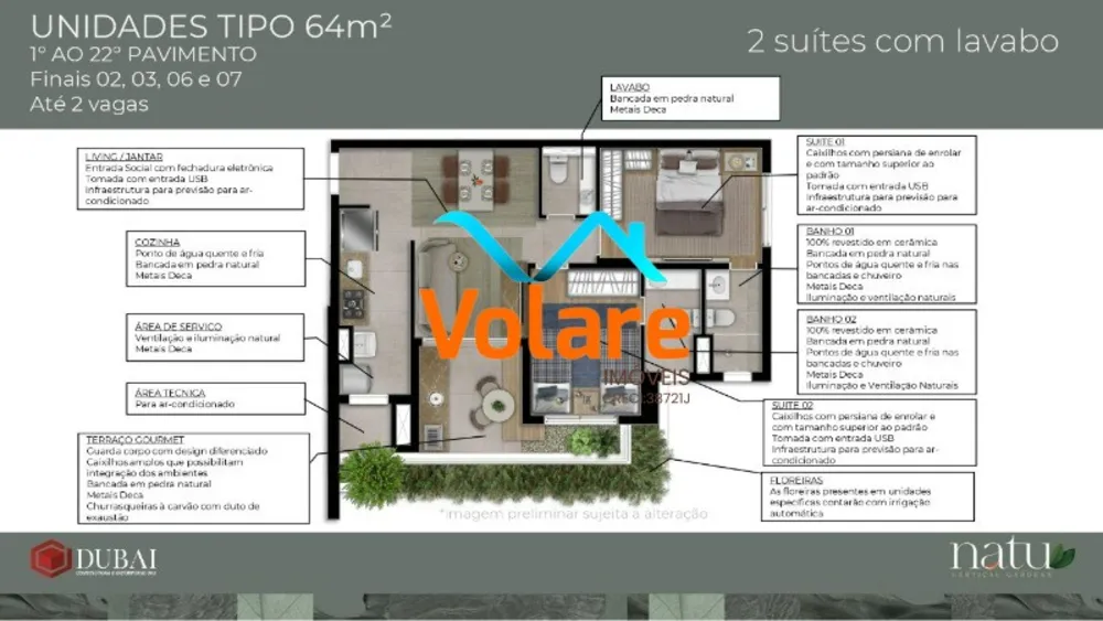 Apartamento, 2 quartos, 64 m² - Foto 5