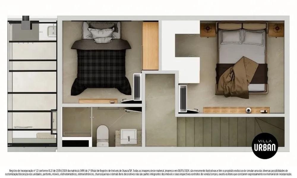 Casa, 2 quartos, 60 m² - Foto 5