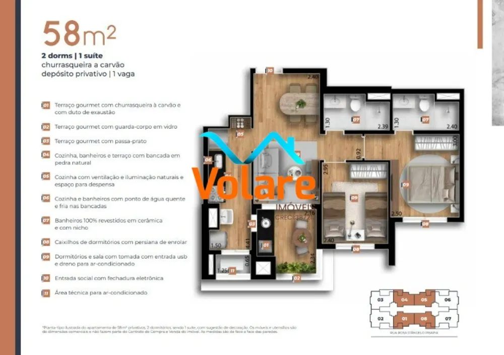 Apartamento, 2 quartos, 58 m² - Foto 27