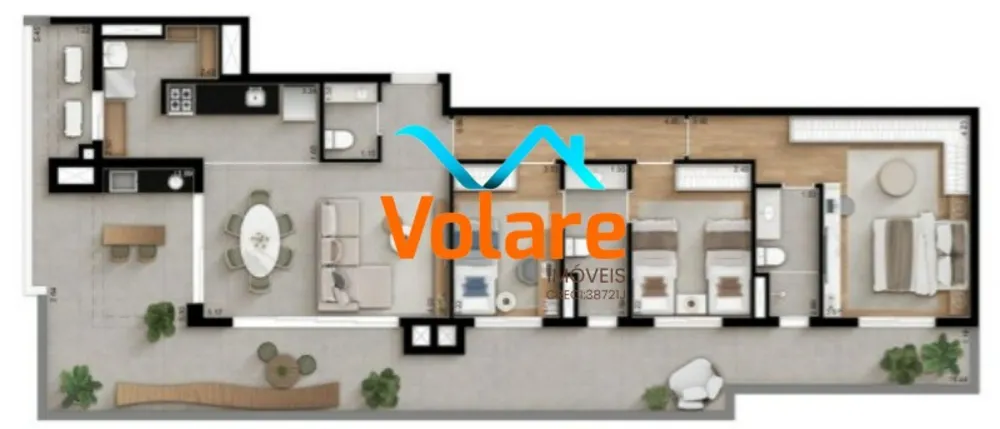 Apartamento, 3 quartos, 141 m² - Foto 7