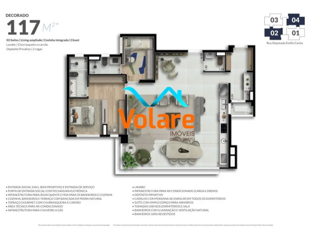 Apartamento, 3 quartos, 117 m² - Foto 12