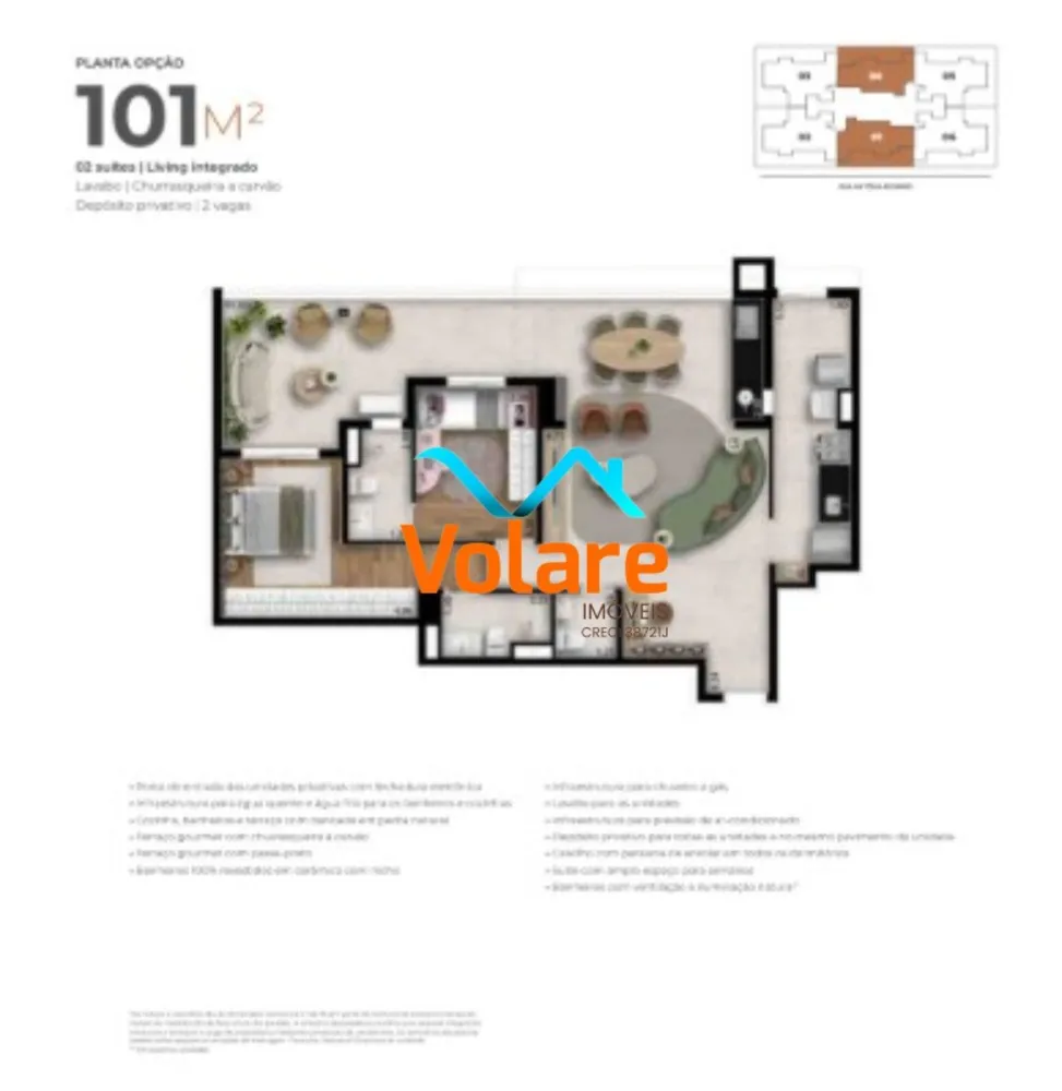 Apartamento, 3 quartos, 101 m² - Foto 6