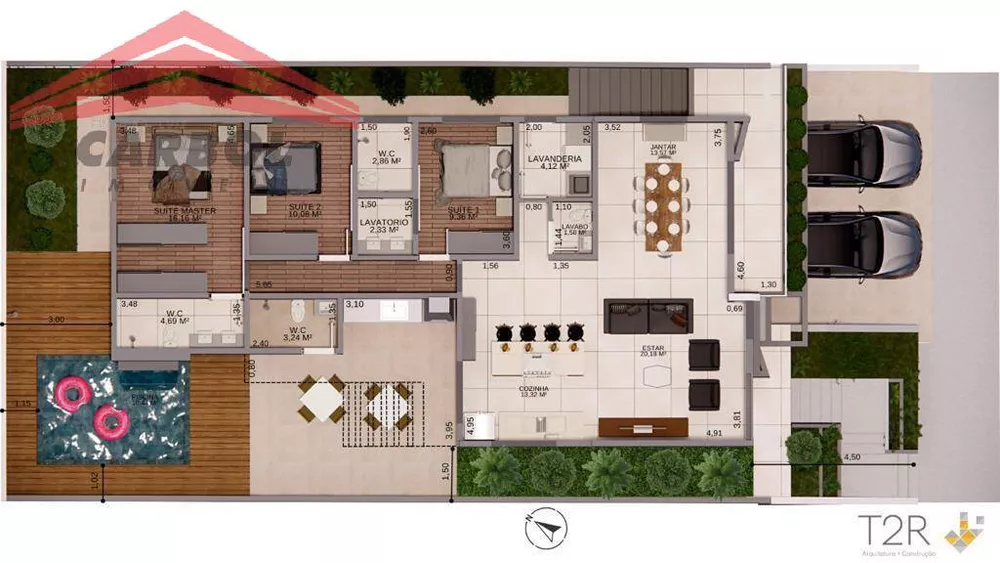 Casa de Condomínio à venda com 3 quartos, 200m² - Foto 4