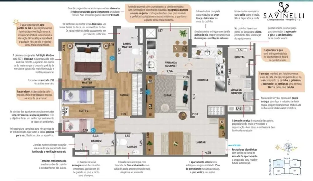 Apartamento, 2 quartos, 85 m² - Foto 4