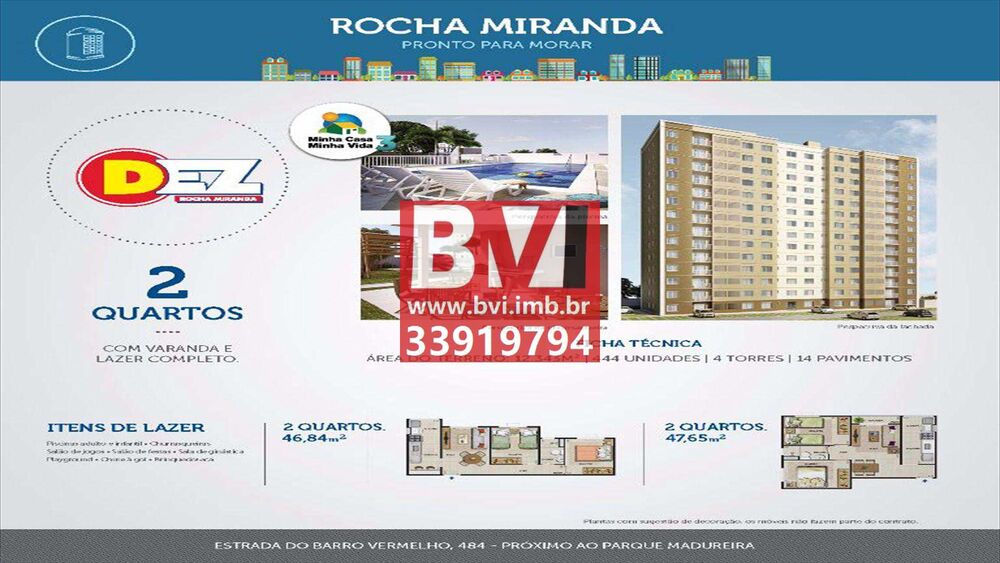 Apartamento à venda com 2 quartos, 48m² - Foto 7