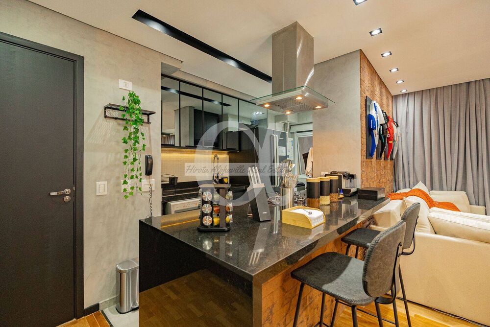 Apartamento à venda com 1 quarto, 52m² - Foto 4