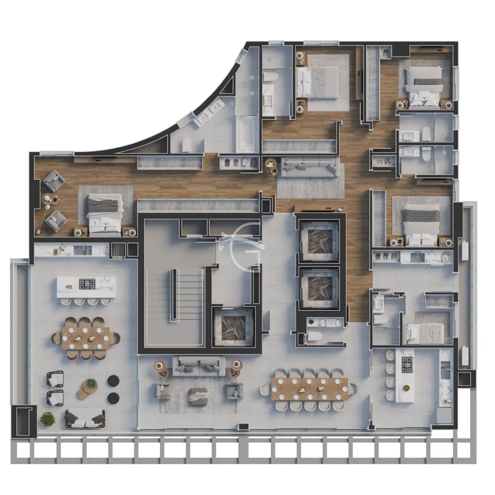 Apartamento, 3 quartos, 139 m² - Foto 8