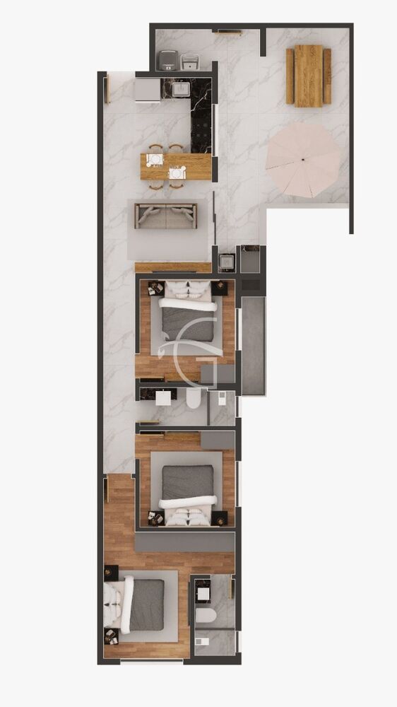 Apartamento, 2 quartos, 58 m² - Foto 7