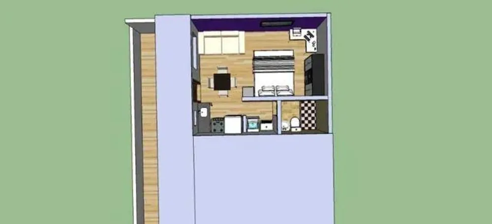 Kitnet-Studio, 200 m² - Foto 13