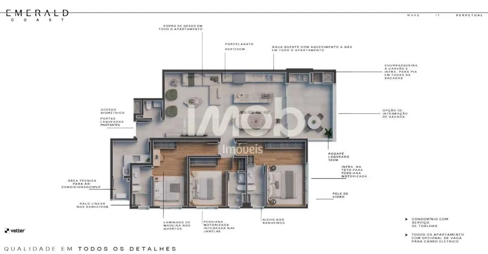 Apartamento, 2 quartos, 145 m² - Foto 4