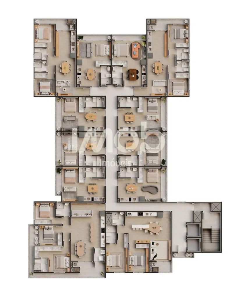 Apartamento, 2 quartos, 68 m² - Foto 2