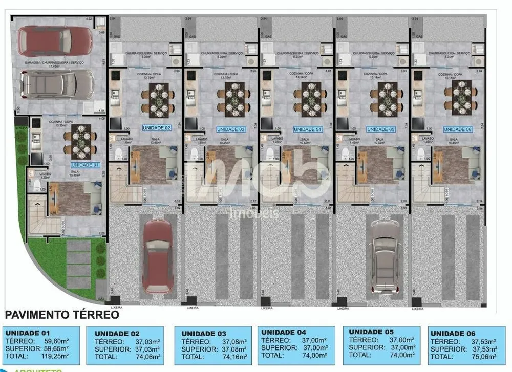 Casa, 2 quartos, 74 m² - Foto 3