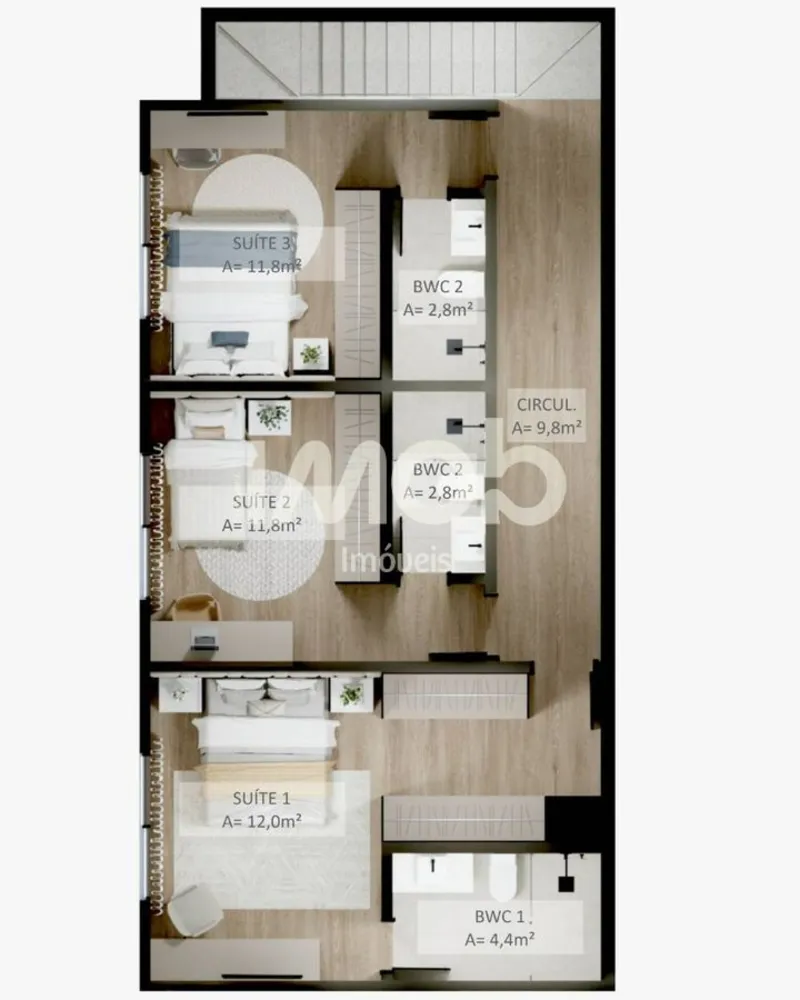 Casa, 3 quartos - Foto 4