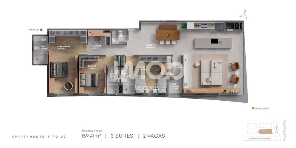 Apartamento, 3 quartos, 141 m² - Foto 12
