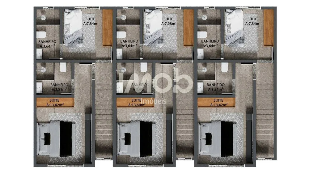 Casa, 2 quartos, 79 m² - Foto 3