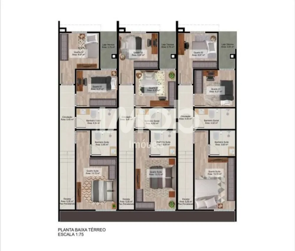 Casa, 3 quartos, 129 m² - Foto 8