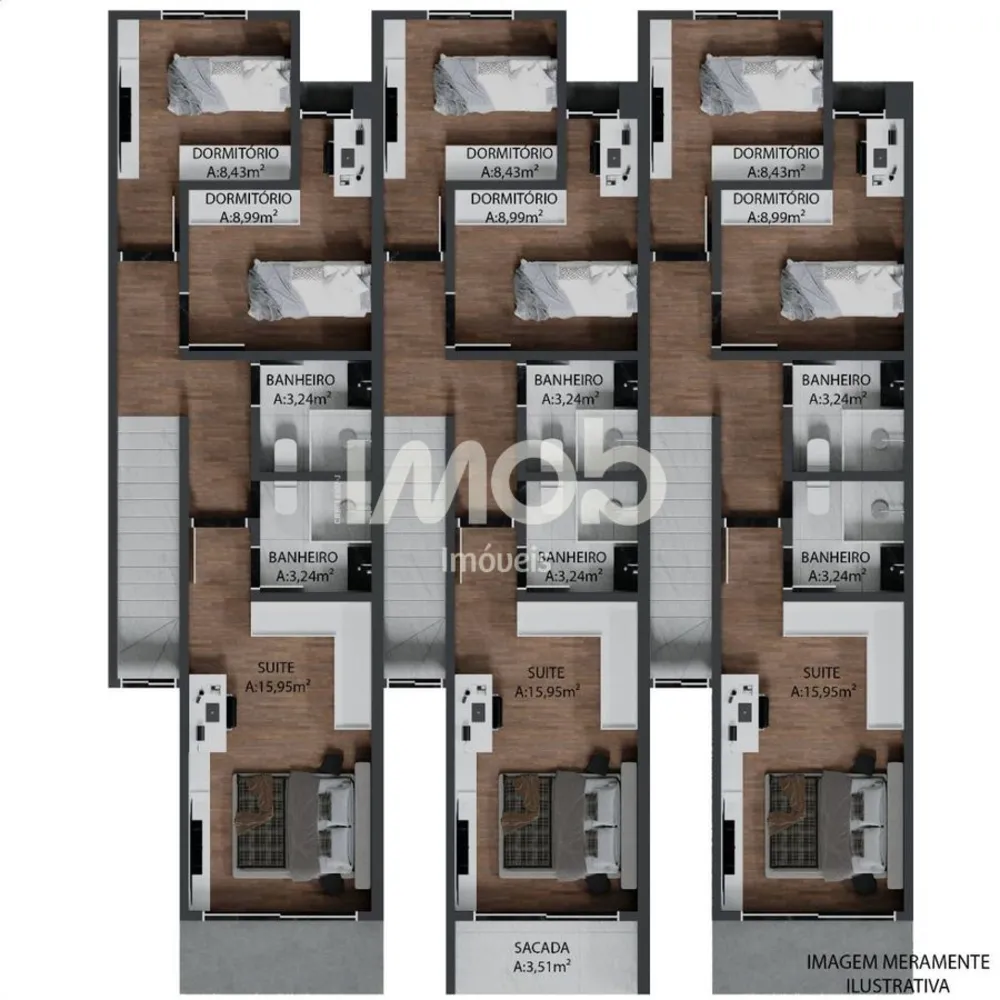 Casa, 3 quartos, 123 m² - Foto 11