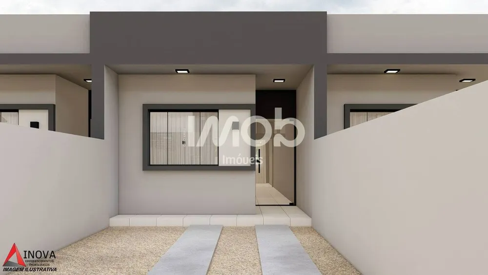 Casa, 2 quartos, 59 m² - Foto 1
