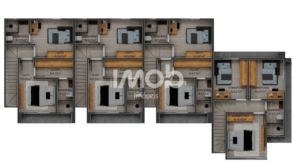 Casa, 2 quartos, 83 m² - Foto 3