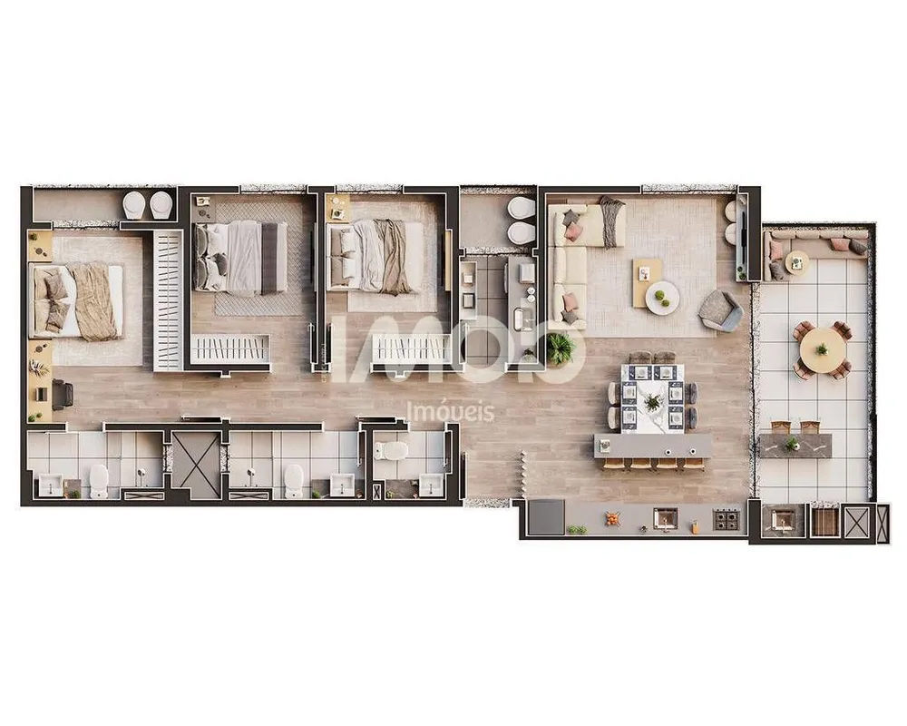 Apartamento, 3 quartos, 121 m² - Foto 11