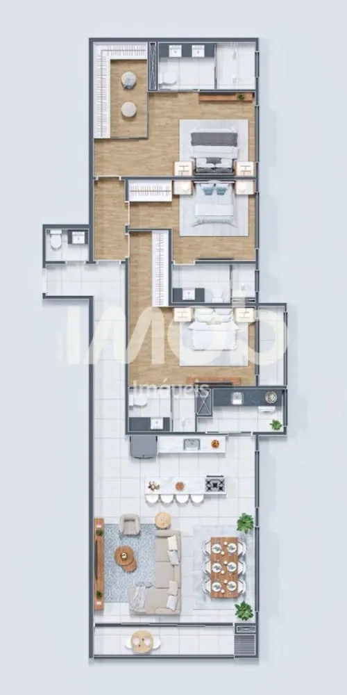 Apartamento, 3 quartos, 142 m² - Foto 11